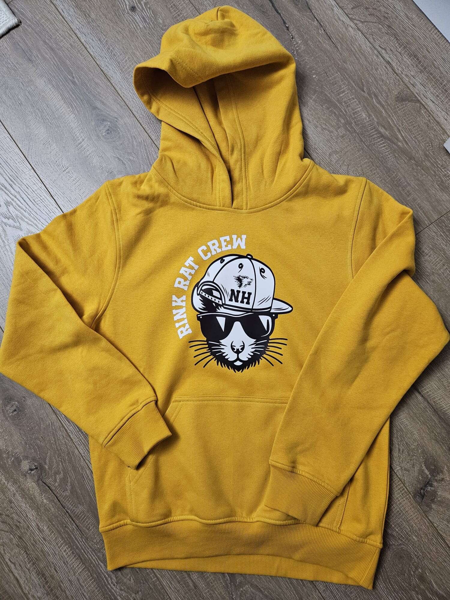 66. Custom Rink Rat Crew Hoodie